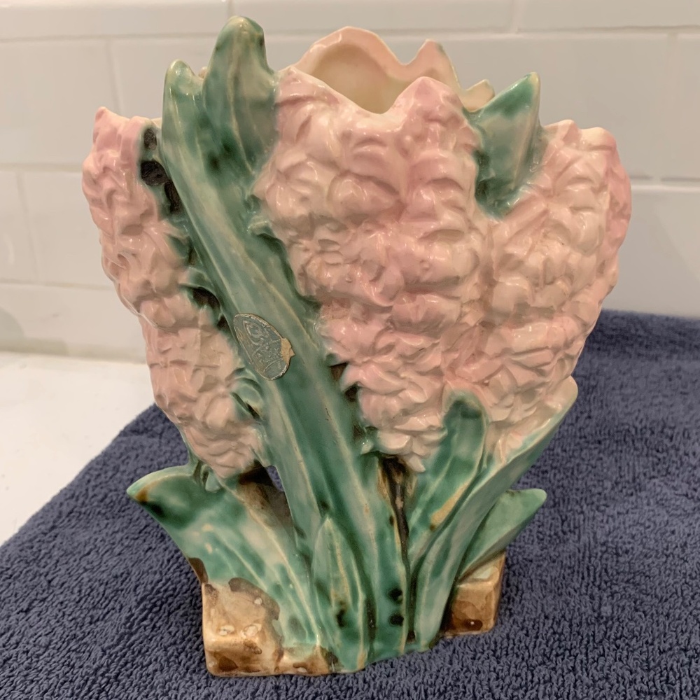 MCCoy Hyacinth   Flower vase.